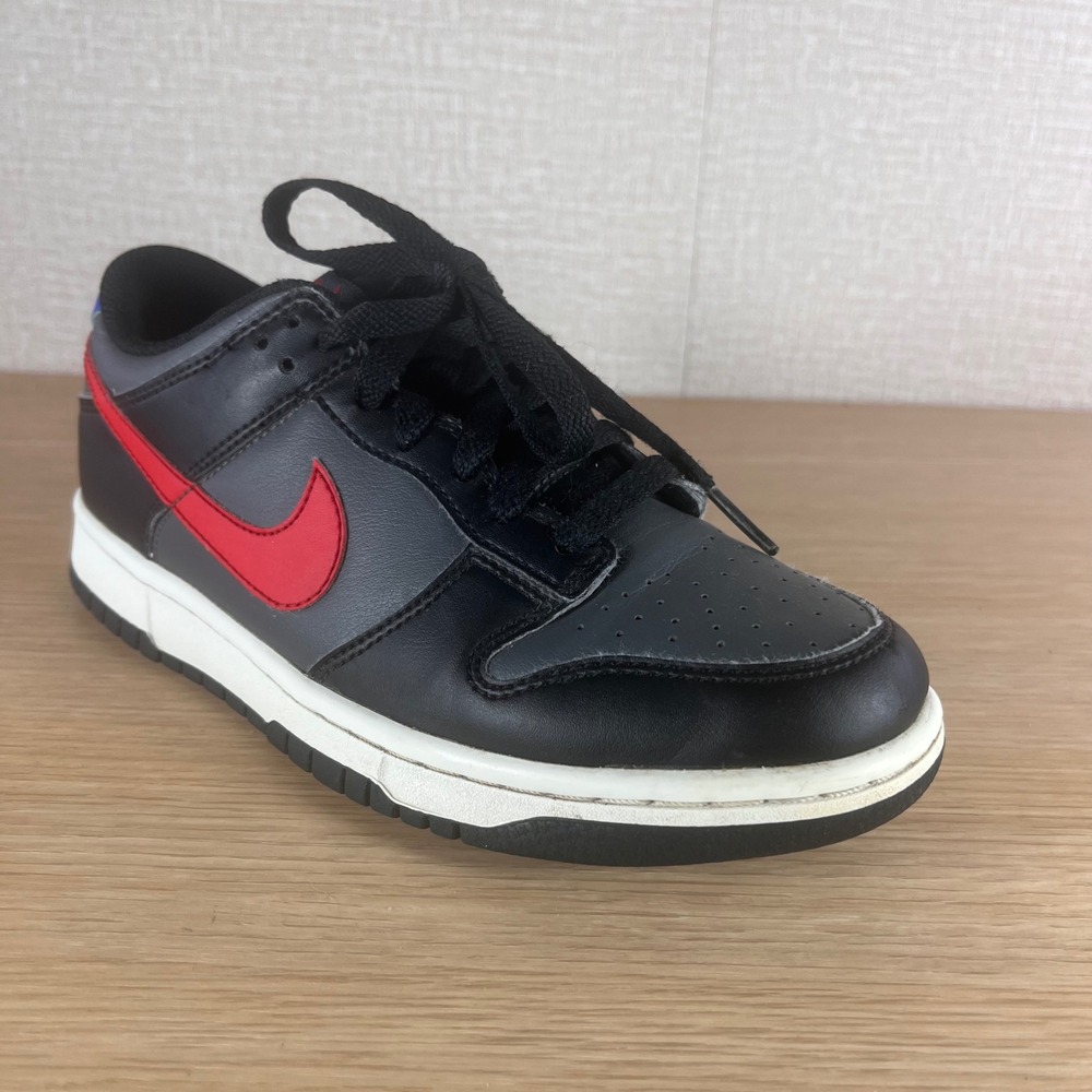 Y2K Streetwear Nike Dunk Low Black Grey Red Blue Retro Skate Sneakers